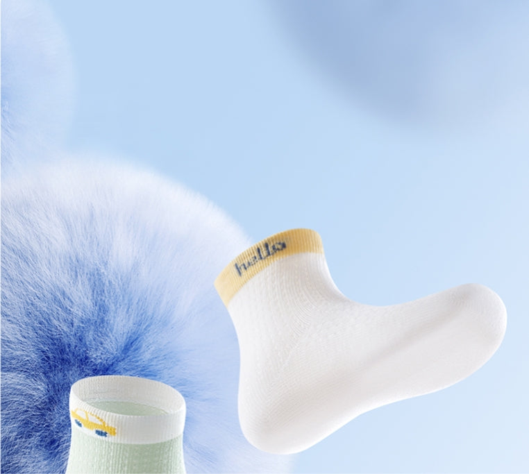 Children’s Summer Cotton Sock-Set  of 3 Pairs