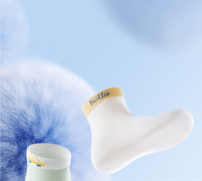 Children’s Summer Cotton Sock-Set  of 3 Pairs