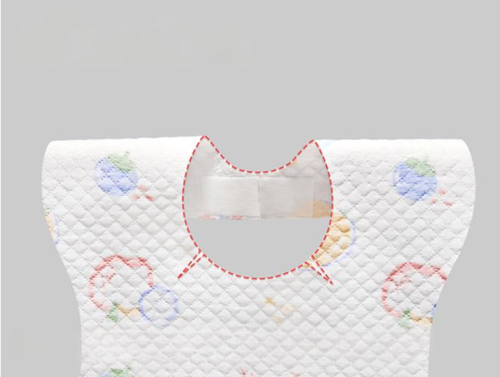 Disposable Baby Feeding Bibs with Pocket (20 Pack)
