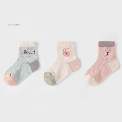 Children’s Cotton Socks –Set of 3 Pairs