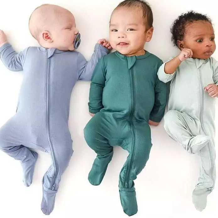 Elastic Footed Bodysuit