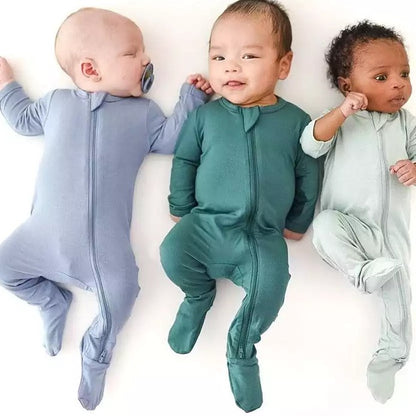 Elastic Footed Bodysuit