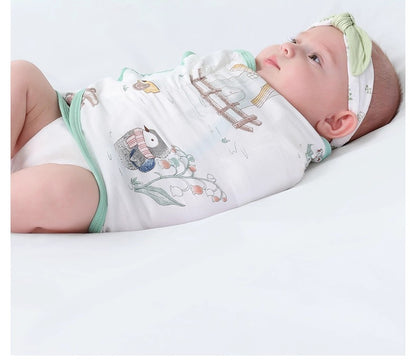 Baby sleeping sack (prevent startle)