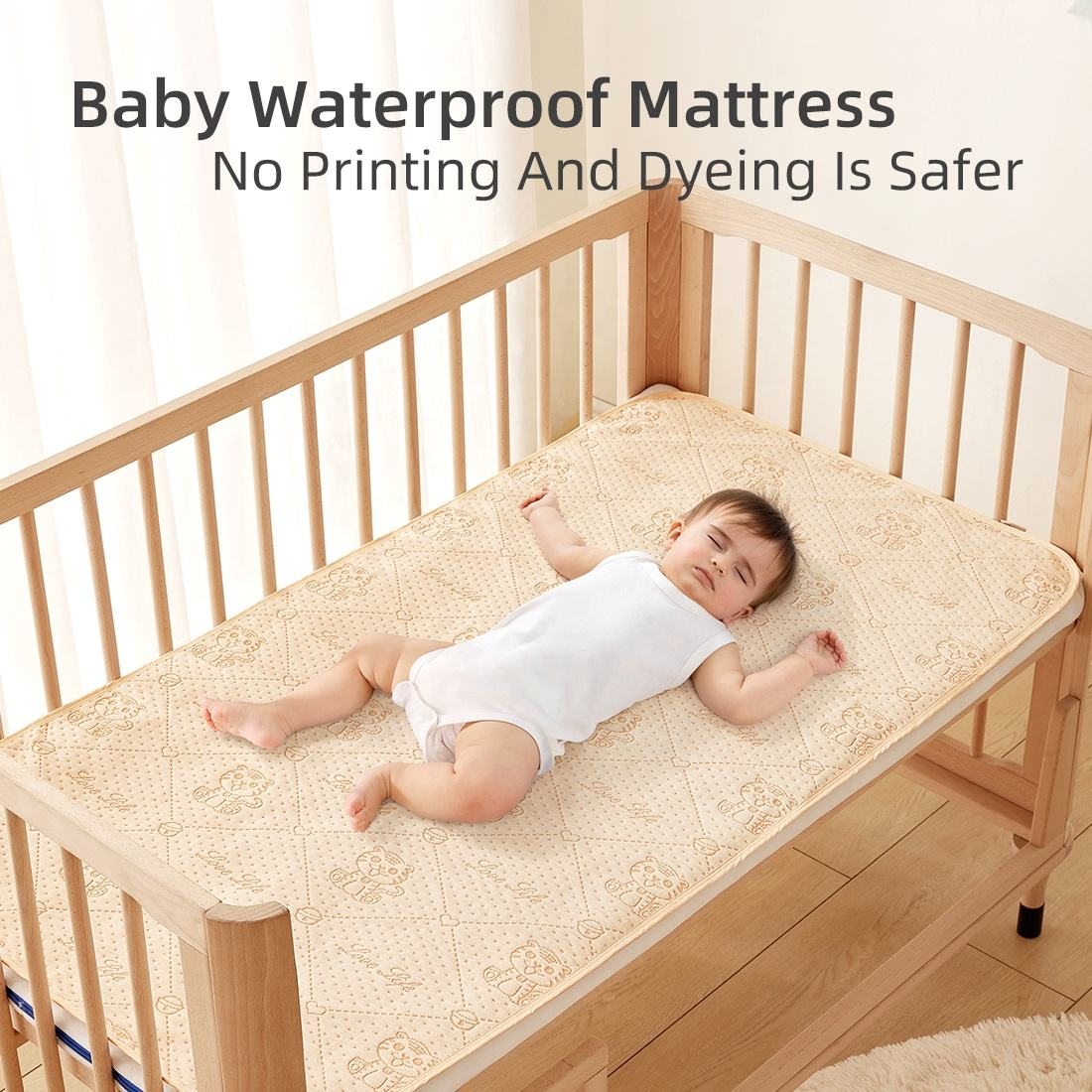 Waterproof Mattress Protectors  50×70 (100% Cotton Top Layer)